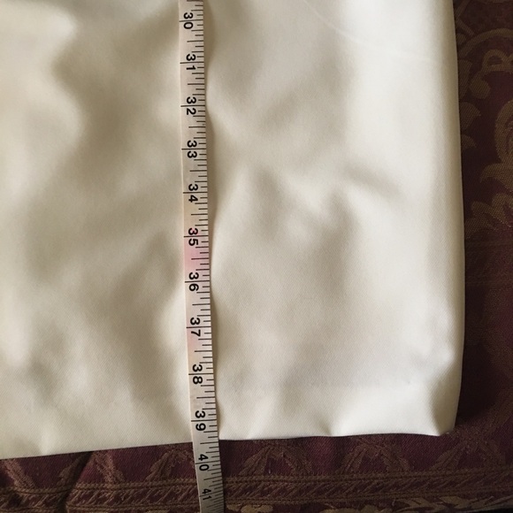 Eliza J midi Dress cream with lace lace size 8 - Picture 16 of 16